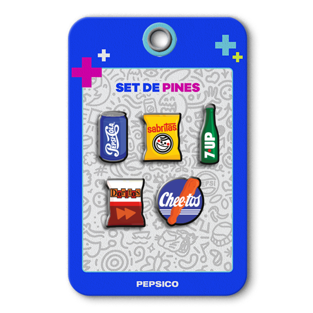 PEPSICO® Set de pines 2
