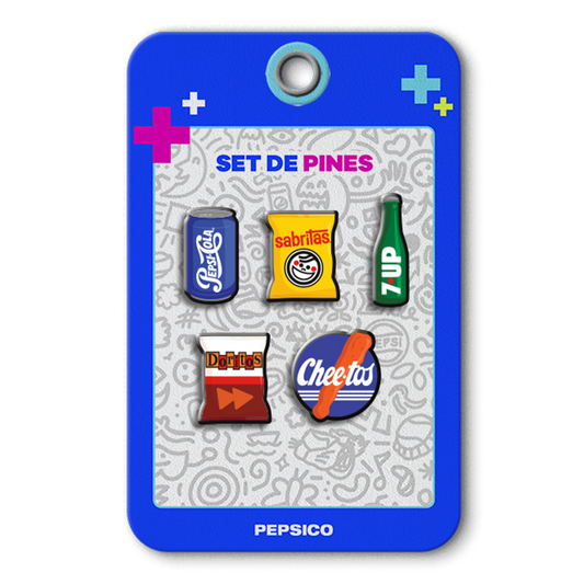 PEPSICO® Set de pines 2