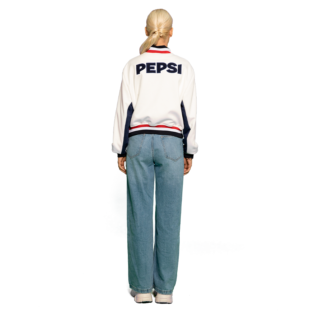 Chamarra blanca Pepsi®