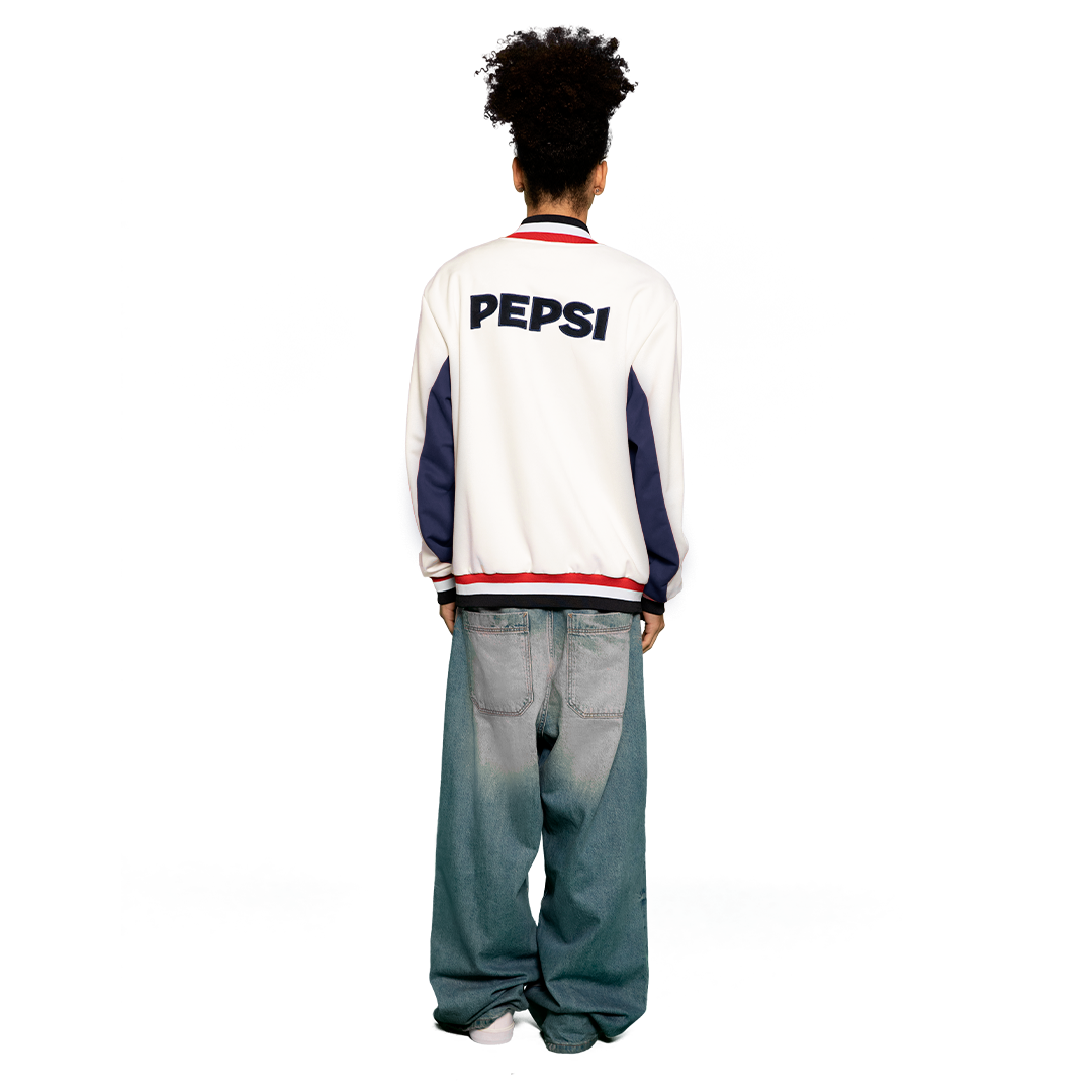 Chamarra blanca Pepsi®